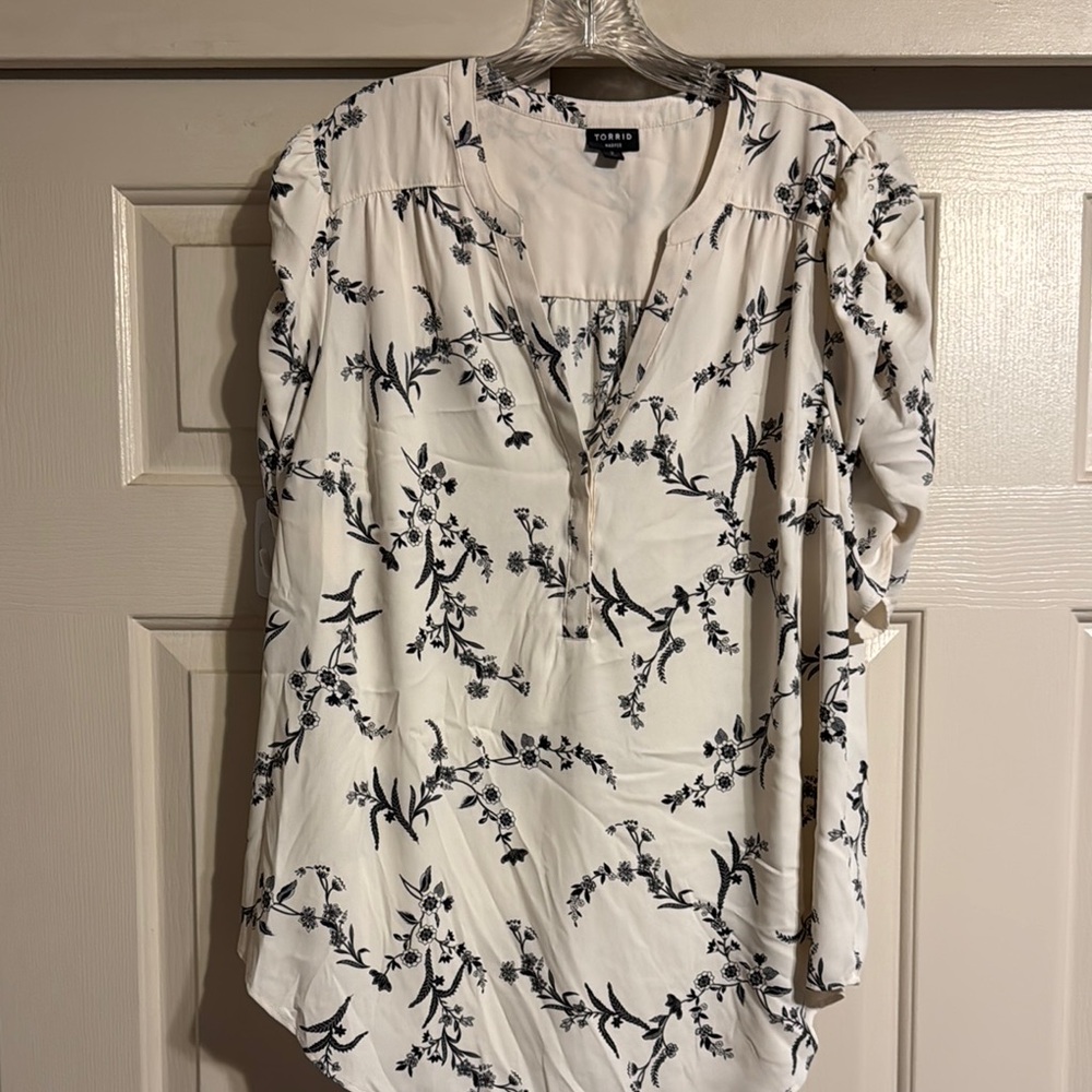 Floral Print Women's Top